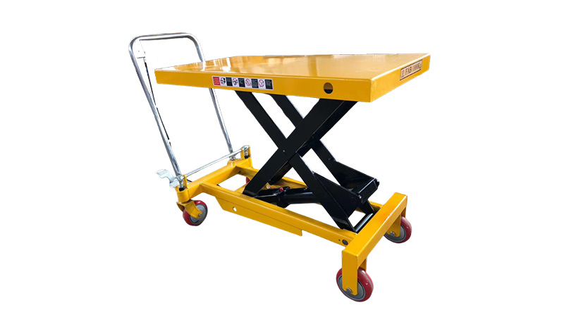 Hydrauliske løfteplatforme bruges i kornsorteringsværksteder