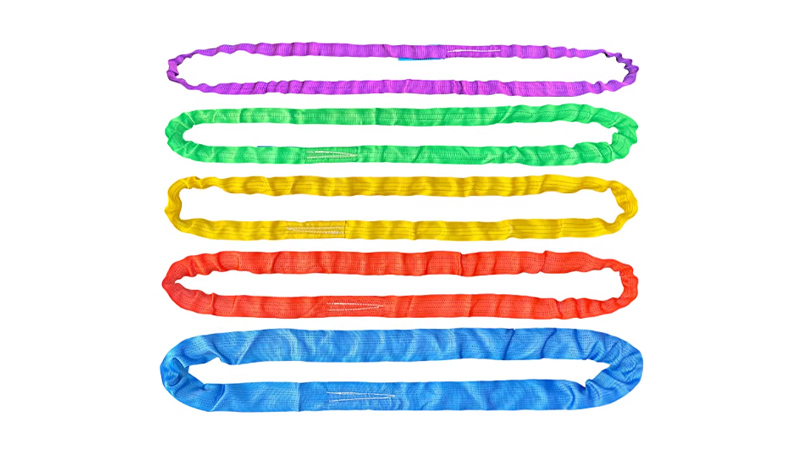 Materialeanalyse af endeløs rundslynge