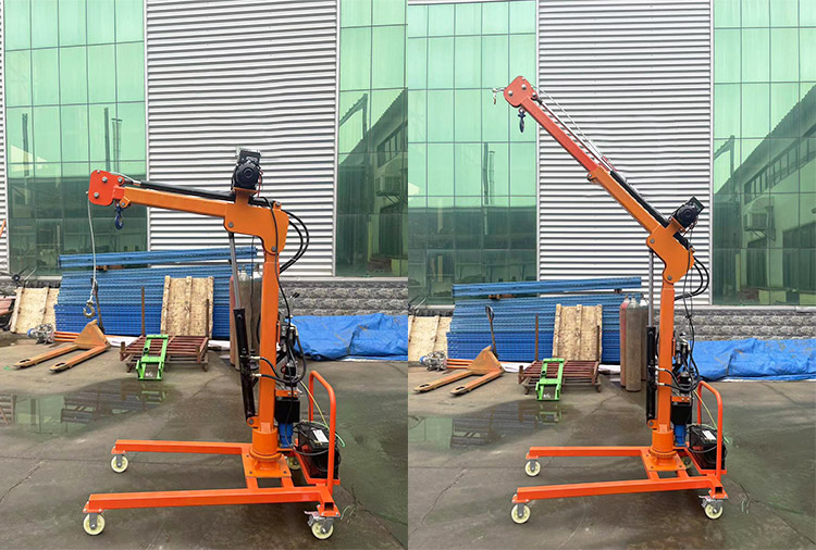 Electric Hydraulic Vehicle Mounted Crane